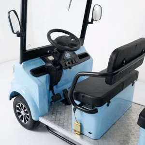 URIT 5-6 Seater Electric Sightseeing Car CE Certified 30-50km Range 30-50km/h 60V Disc Brakes Golf Buggy Hotel Resort Park - Image 4