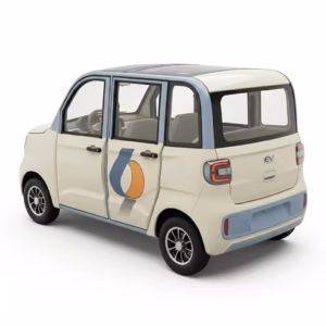 Enclosed Passenger Mini Electric Car Comfortable Closed Cabin Four Wheel EV for Urban Daily Travel Global Wholesale Supply - Image 2
