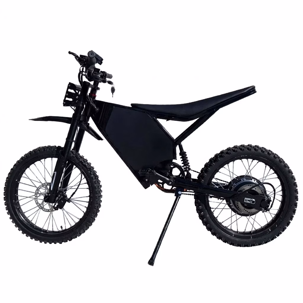 72V High Power Electric Dirt Bike Off Road Mountain Ebike Fat Tire Electric Motorcycle for Adult Wholesale OEM Supported - Image 3