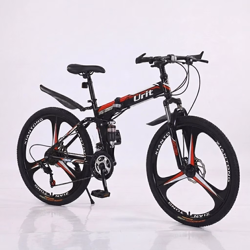 Custom Folding Mountain Bike One Piece Wheel Adult Bicycle Foldable Disc Brake Bicycle Bulk Purchase Supported - Image 2