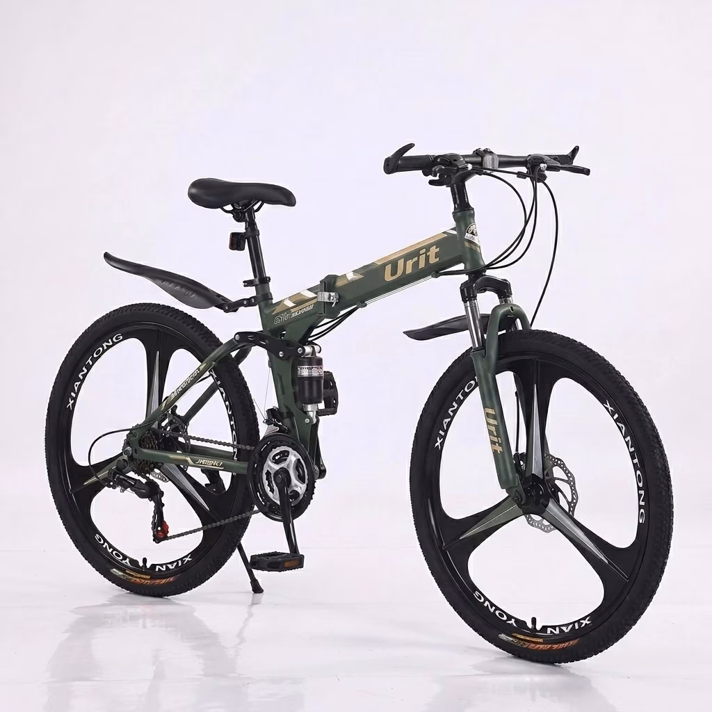 Custom Folding Mountain Bike One Piece Wheel Adult Bicycle Foldable Disc Brake Bicycle Bulk Purchase Supported - Image 5