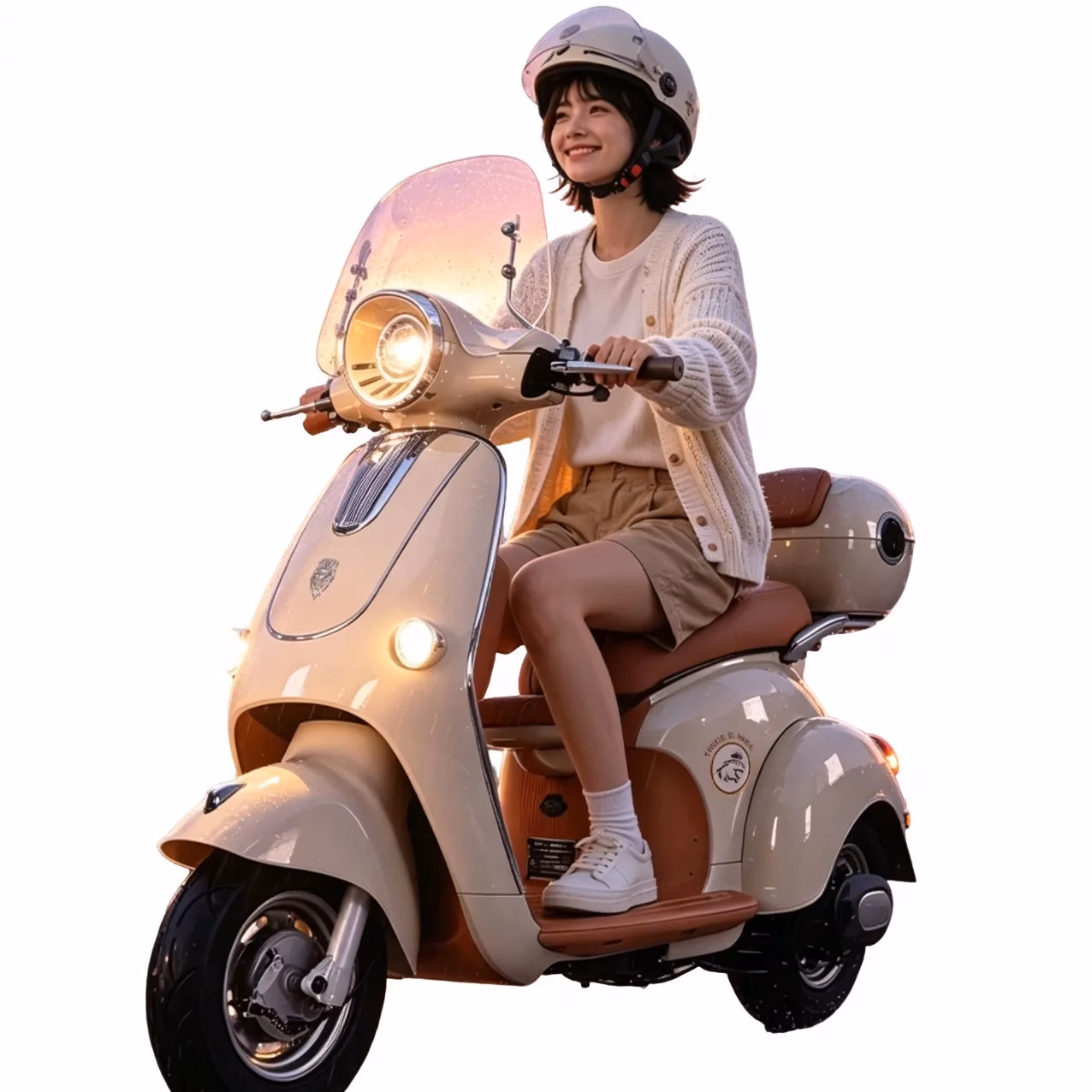 vintage electric leisure vehicle - Fully Enclosed Electric Tricycle Vintage Style for Women Leisure Commuting CE Certified Vi