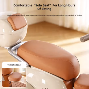 Fully Enclosed Electric Tricycle Vintage Style for Women Leisure Commuting CE Certified Vintage Electric Tricycle - Image 3