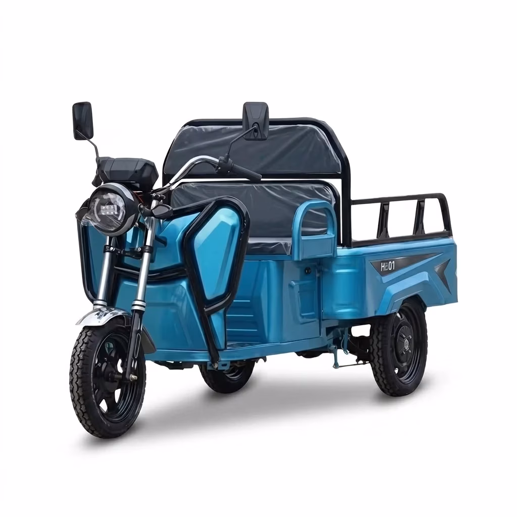 urit electric cargo tricycle - Long range high power electric cargo tricycle with three wheeled adult frame for farm delivery