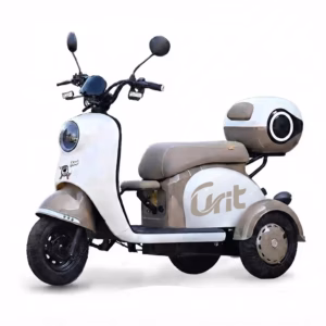 URIT 3 Wheel Electric Scooter Adult Passenger Electric Tricycle Family Leisure E-Scooter with Rear Storage Box - Image 4