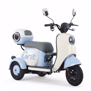 URIT 3 Wheel Electric Scooter Adult Passenger Electric Tricycle Family Leisure E-Scooter with Rear Storage Box - Image 6