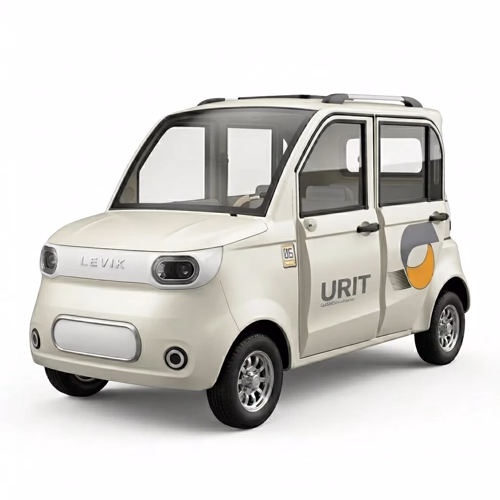 100-150kW Electric Solar-Powered Four-Wheeler Enclosed Electric Scooter High Performance Mini Electric Car 201-300km Range - Image 2