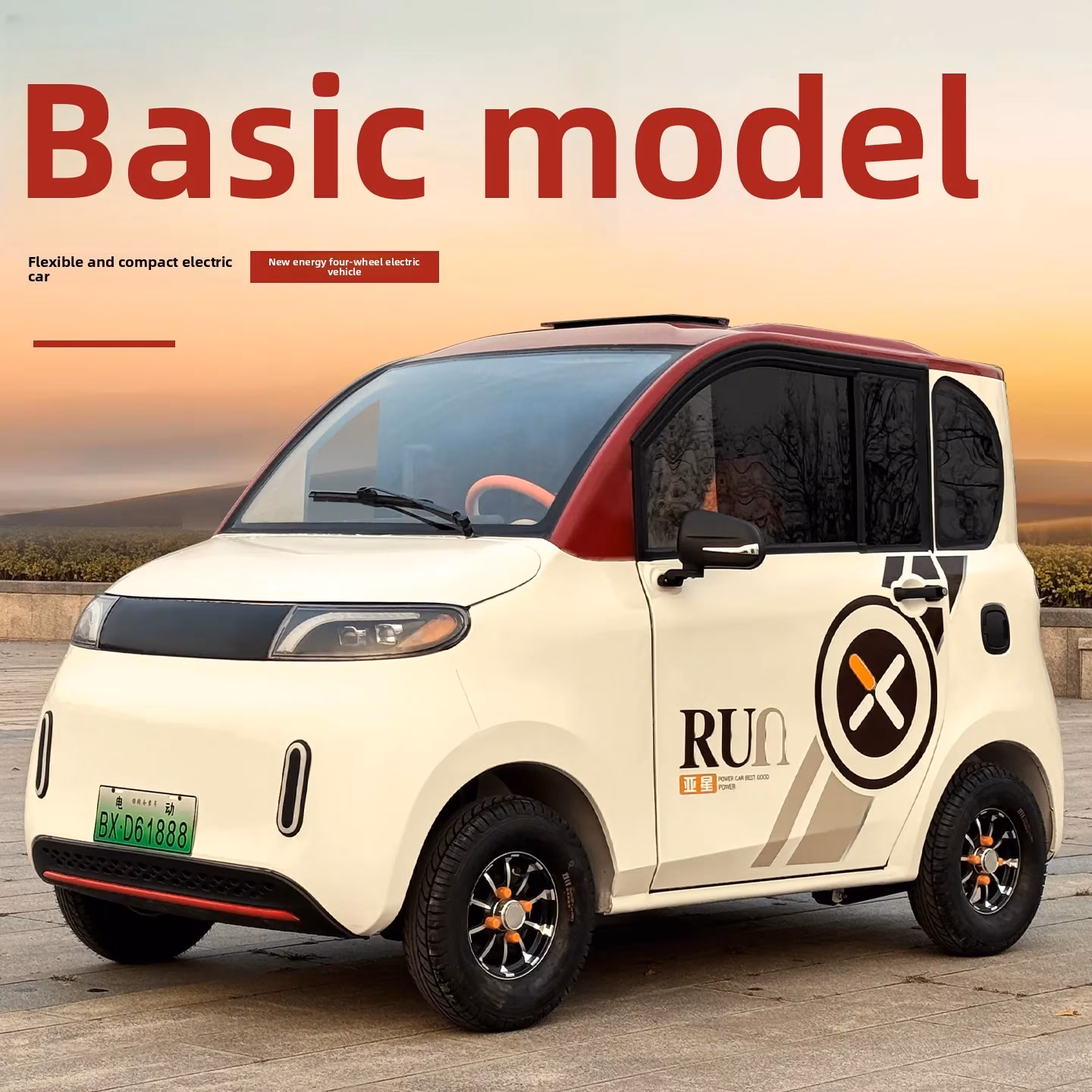 compact enclosed electric - Four-wheel Electric Vehicle 2026 New Model Household Women's Mini Small Adult Fully Enclosed Cold