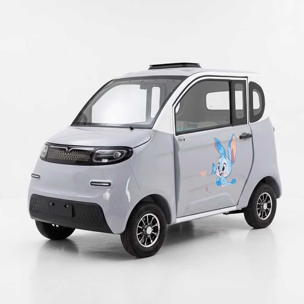 electric mini ev car - Mini 4 Wheel Electric CarClosed Cabin Low Speed Electric Vehicle Household Elderly Mobility Scooter Ch