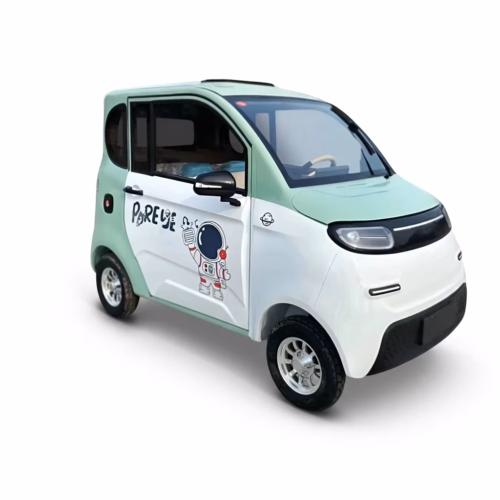 Mini 4 Wheel Electric CarClosed Cabin Low Speed Electric Vehicle Household Elderly Mobility Scooter Cheap Small Electric - Image 3